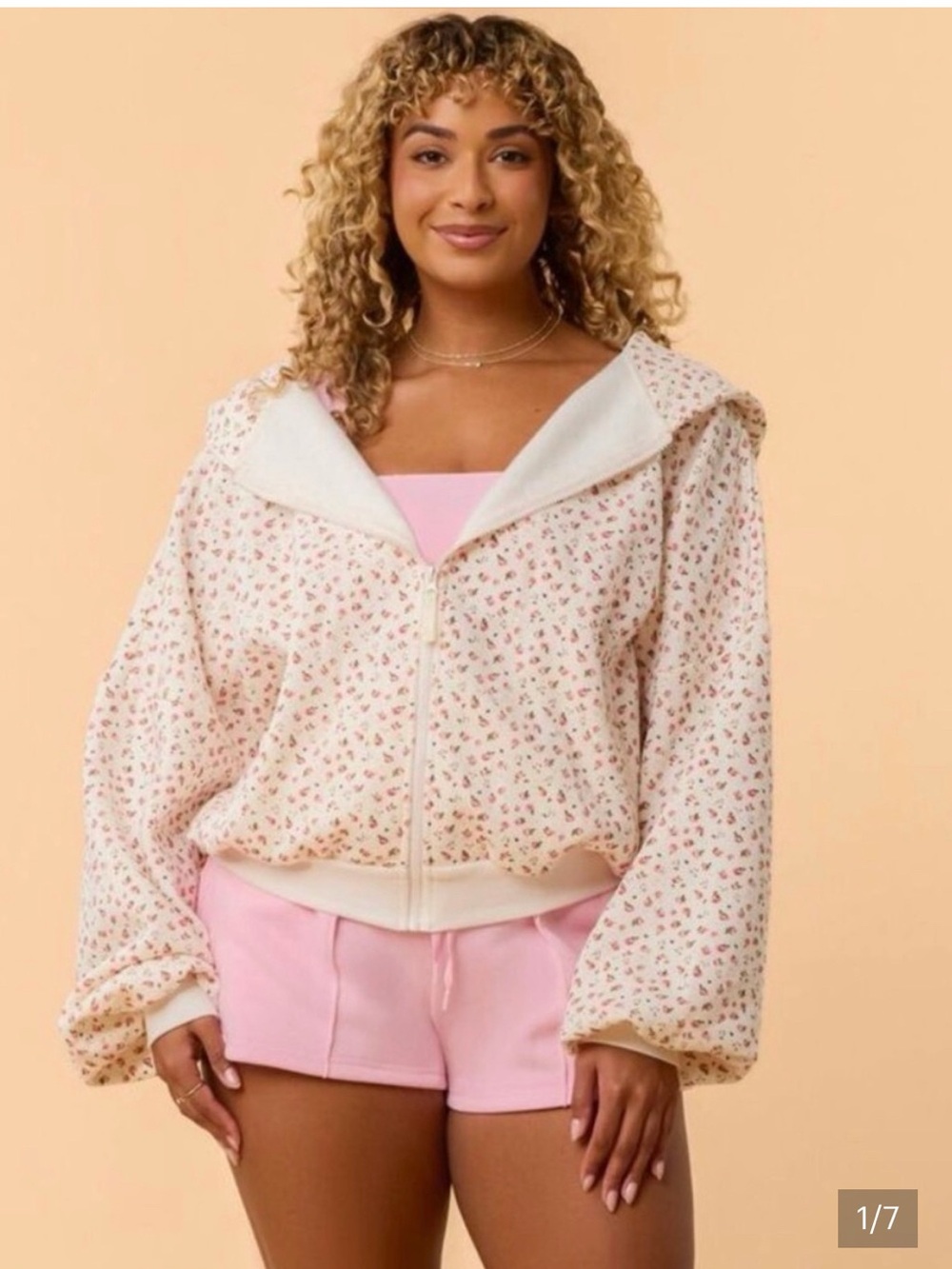 Blogilates Cloud zip hoodie sz3X